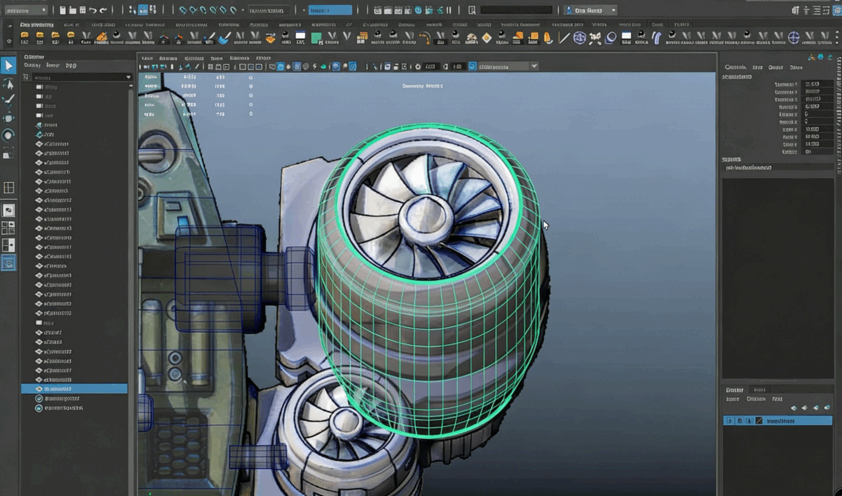 Maya与Arnold医疗无人机硬表面3D建模视频教程(图4)