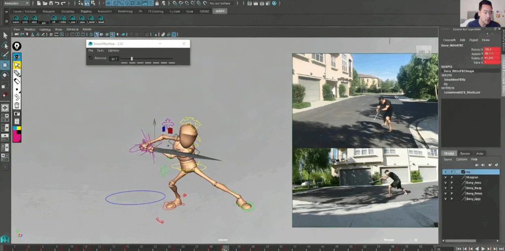 Maya游戏角色战斗动画大师级教程视频(图5)
