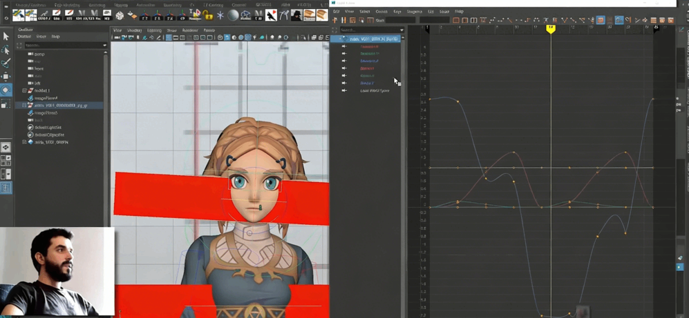 Maya角色步行动画核心技能训练视频教程(图9) Maya角色步行动画核心技能训练视频教程(图9)