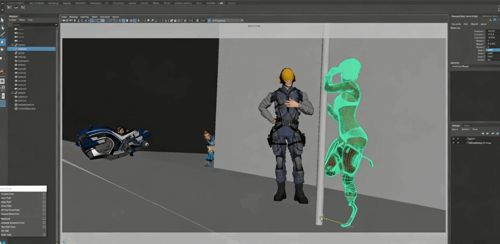 Maya大师级影视游戏角色概念艺术设计全流程视频教程(图4) Maya大师级影视游戏角色概念艺术设计全流程视频教程(图4)