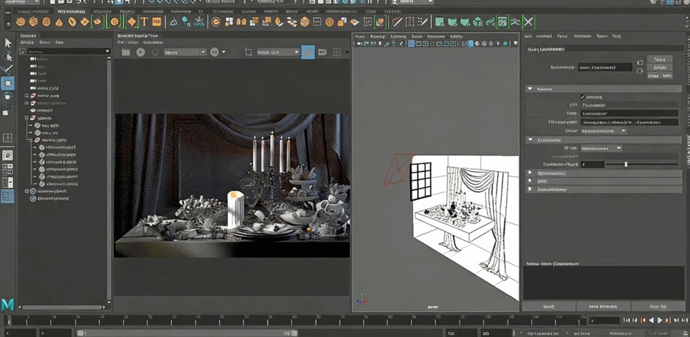 Maya Redshift和Nuke影视级灯光照明技术视频教程第一季(图3) Maya Redshift和Nuke影视级灯光照明技术视频教程第一季(图3)