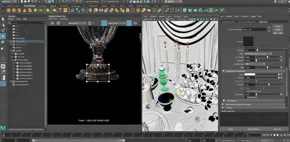 Maya Redshift和Nuke影视级灯光照明技术视频教程第一季(图6) Maya Redshift和Nuke影视级灯光照明技术视频教程第一季(图6)