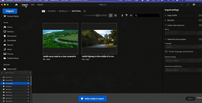[Premiere Pro] Premiere Pro专业视频编辑能力初学者入门训练视频教程(图3)