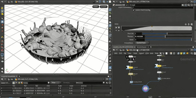  Houdini逼真牛奶液体模拟视觉特效制作视频教程(图4)