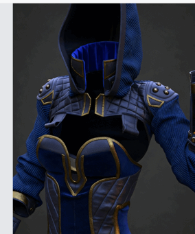 Marvelous Designer与Clo3d科幻女性服装建模技术视频教程(图1)