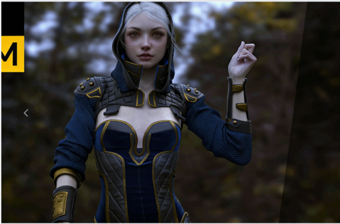 Marvelous Designer与Clo3d科幻女性服装建模技术视频教程(图4)