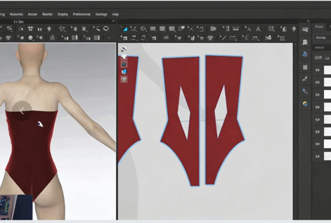 Marvelous Designer与Clo3d科幻女性服装建模技术视频教程(图5)