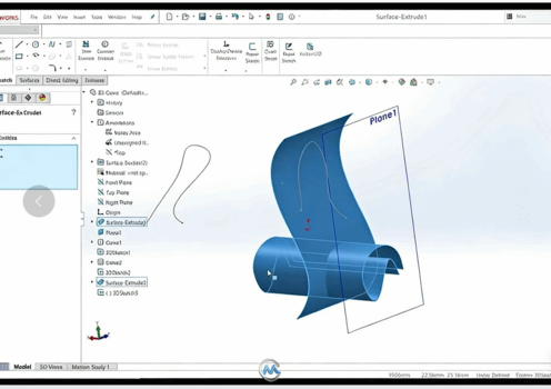 SolidWorks曲面建模高级技术实例训练视频教程(图3)