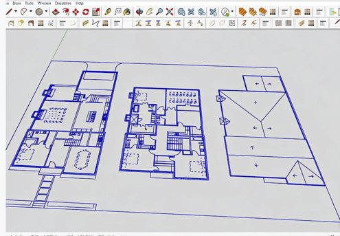 SketchUp房屋建造建筑师基础技能训练视频教程(图3)