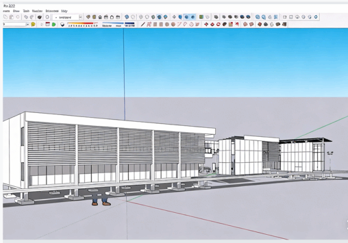 Sketchup Pro建筑工程建模核心技术训练视频教程(图4)
