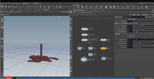 Houdini中Vellum布料模拟技术训练视频教程第三季(图3)