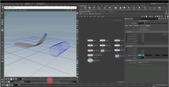 Houdini中Vellum布料模拟技术训练视频教程第三季(图4)