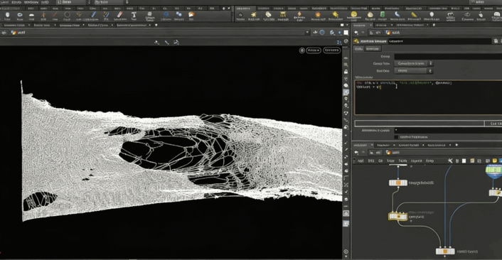  Houdini逼真布料撕裂模拟特效视频教程(图3)