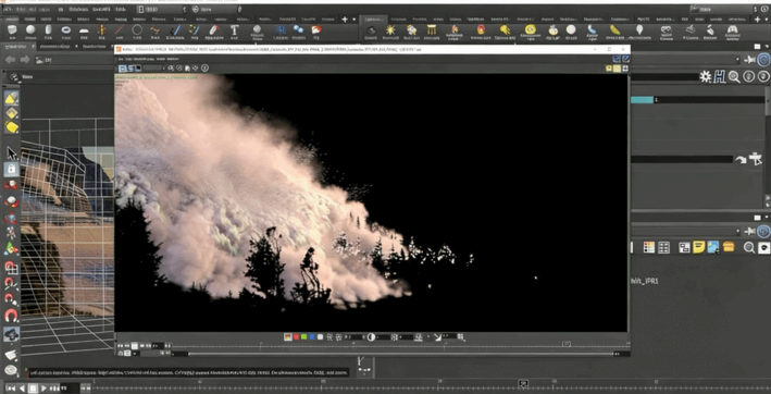 Houdini山体雪崩视觉特效技术视频教程(图2)