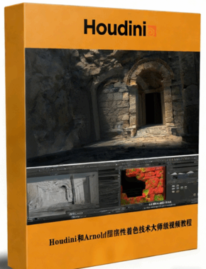 Houdini和Arnold程序性着色技术大师级视频教程(图1)