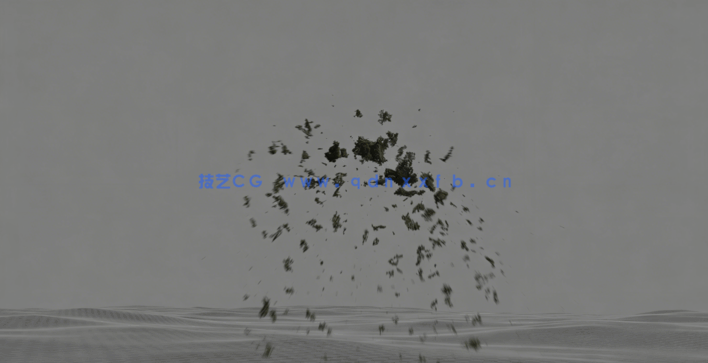 Houdini中Destruction粉碎破裂特效制作视频教程第三季(图3)