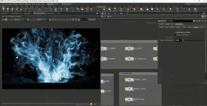 Houdini和Nuke英雄能量冲击视觉特效制作视频教程 (图4)