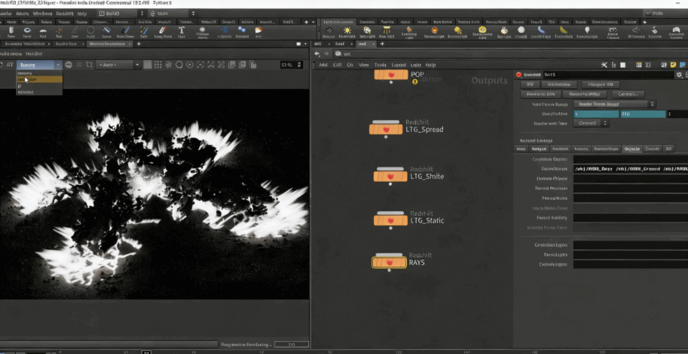 Houdini和Nuke雷击闪电破坏视觉特效制作视频教程 (图3)