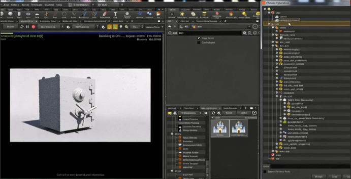 Houdini锁链刚体动画技术训练视频教程(图5)