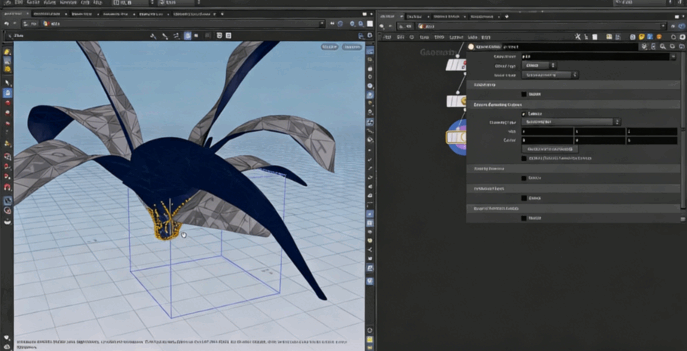 Houdini直升机模拟着陆程序性动画制作流程视频教程(图3)