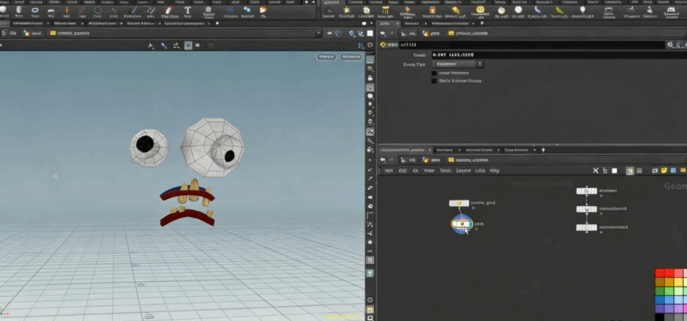 Houdini 18.5游戏角色绑定动画KineFX工作流程视频(图3)