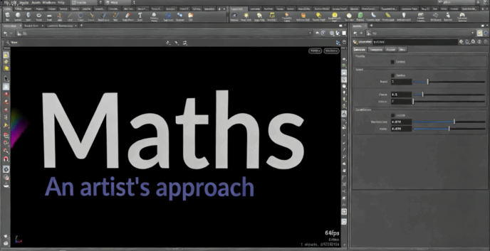 Houdini特效艺术中数学知识技术训练视频教程 (图3)