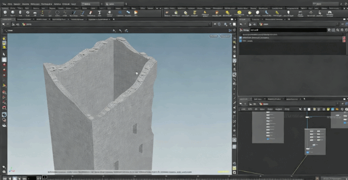 Houdini视效中程序化环境创建完整制作流程视频教程(图2)