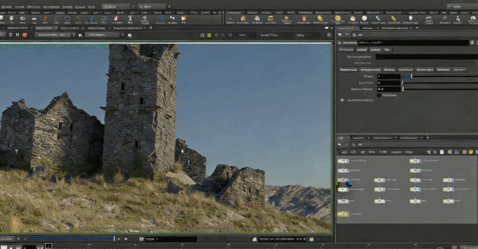 Houdini视效中程序化环境创建完整制作流程视频教程(图4)