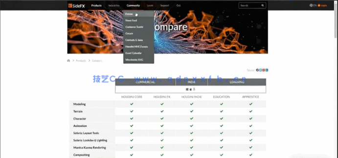 Houdini视觉特效VFX基础技能训练视频教程(图2)