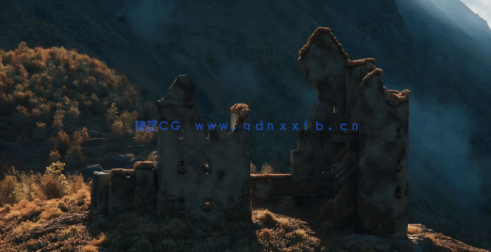 Houdini大型光影景观自然环境场景视频教程(图6)