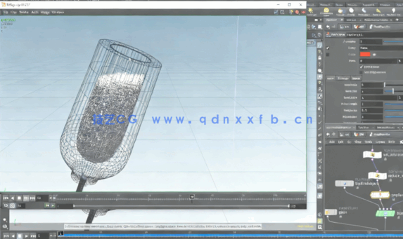 Houdini创建泡沫起泡液体初学者研讨会视频教程 (图3)