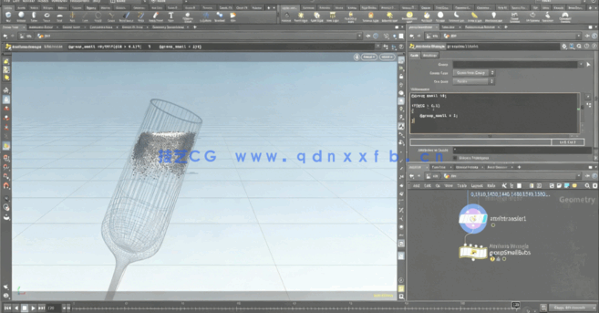 Houdini创建泡沫起泡液体初学者研讨会视频教程 (图4)