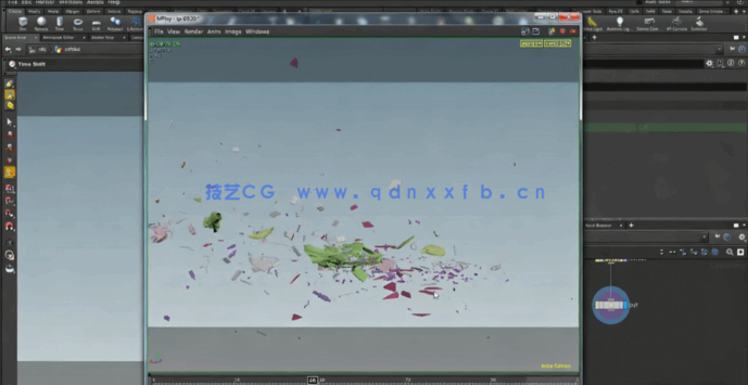  Houdini刚体破坏高级特效制作大师级视频教程 (图2)