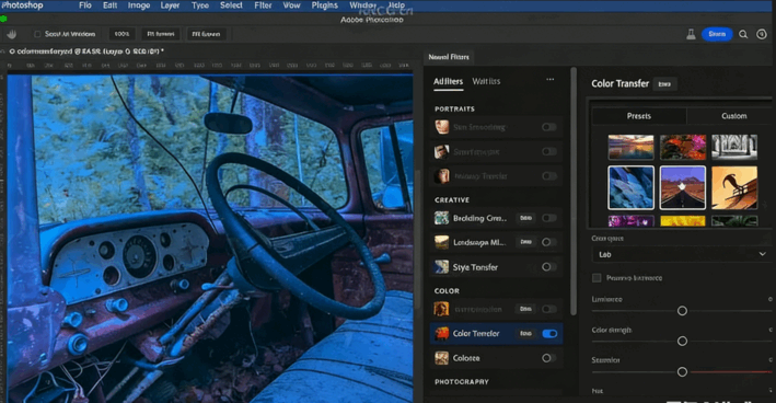 【中文字幕】Photoshop人工智能AI神经网络滤镜技术视频教程(图4)