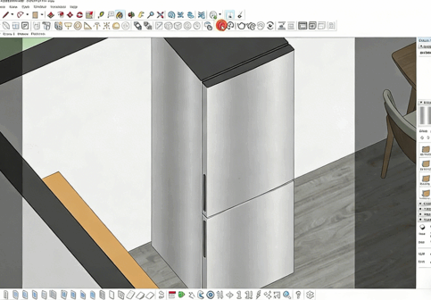 Sketchup与Vray 3D平面渲染图大师级视频教程(图3) Sketchup与Vray 3D平面渲染图大师级视频教程(图3)