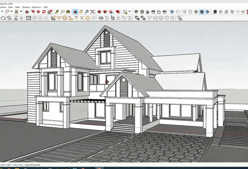 SketchUp与Vray 5建筑架构设计核心技术视频教程(图1)