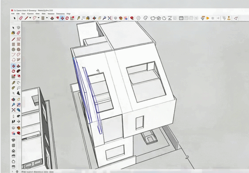 SketchUp与Vray住宅房屋建筑可视化核心技术视频教程(图1)