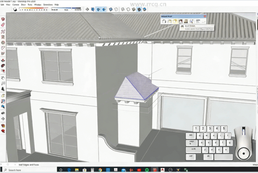 SketchUp西班牙现代风格房屋建筑建模设计视频教程(图2)