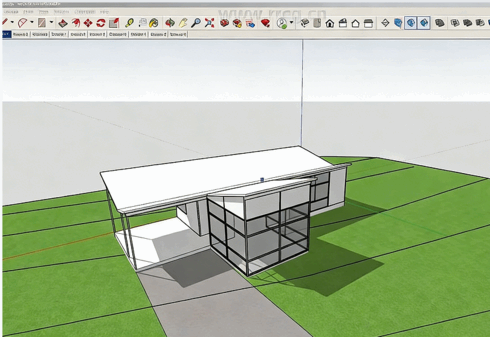 SketchUp现代家居设计完整技能训练视频教程(图2)