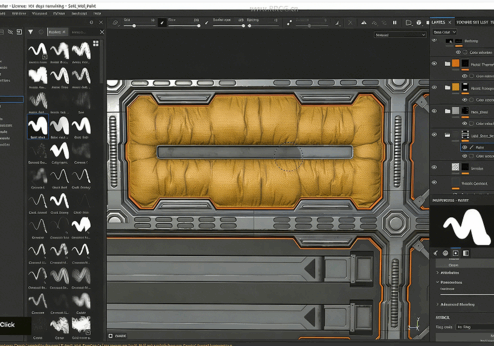 【中文字幕】3A级游戏行业标准高端材质制作视频教程(图6)
