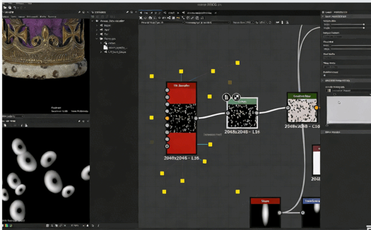 【中文字幕】Substance 3D Designer皇家王冠完整材质构建流程视频教程(图3)