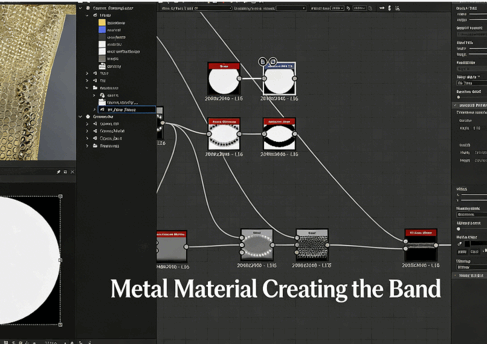 【中文字幕】Substance 3D Designer皇家王冠完整材质构建流程视频教程(图6)