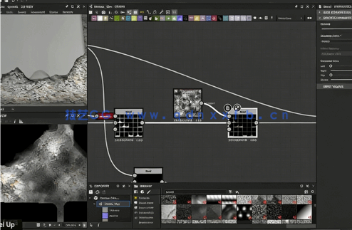 Substance Designer破碎瓷砖PBR材质程序化制作视频教程(图1)