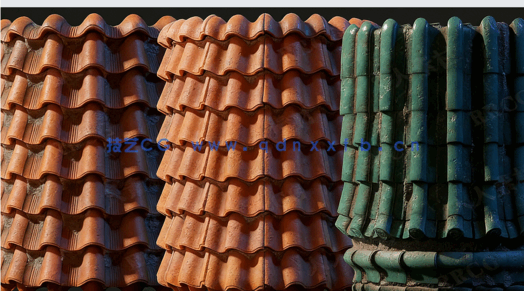 中文字幕】Substance Designer屋顶瓦片程序化材质制作视频教程(图1)