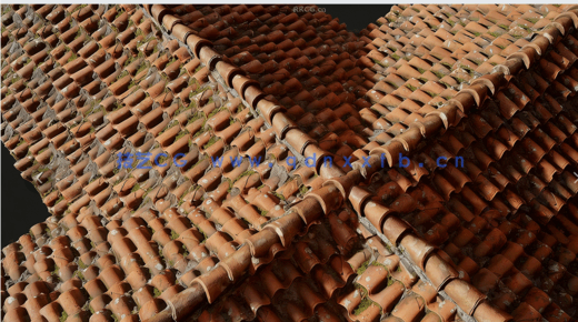 中文字幕】Substance Designer屋顶瓦片程序化材质制作视频教程(图2)