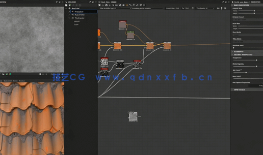 中文字幕】Substance Designer屋顶瓦片程序化材质制作视频教程(图4)