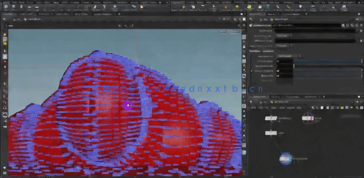 Houdini随机碎片特效实例制作视频教程(图3)