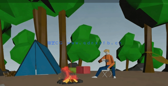 Houdini中Pyro FX火焰模拟视效制作视频教程(图3)