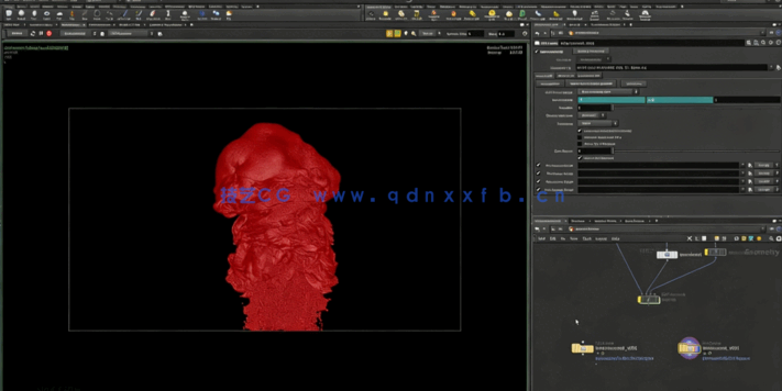 Houdini中Pyro粒子对流技术训练视频教程 (图3)