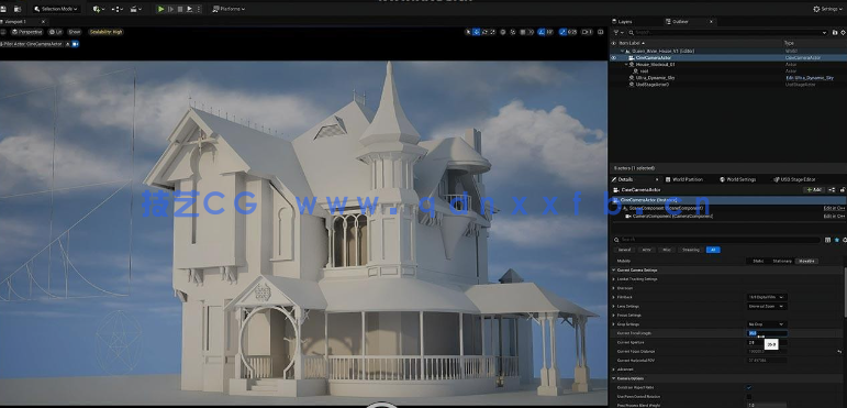 Blender与UE维多利亚风格建筑完整制作流程视频教程(图2)